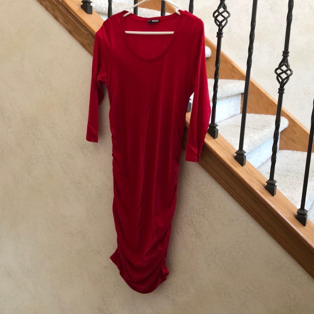 Express Rushed Dress